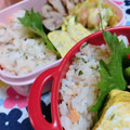 928るびすけ☆☆'s cooksnap of when they made 甘塩鮭とシソの香り混ぜご飯.