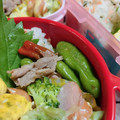 928るびすけ☆☆'s cooksnap of when they made ししとうと豚肉のおつまみ焼き.