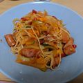 しらたまこむぎ's cooksnap of when they made ☆レトロ☆昭和の喫茶店のナポリタン☆.