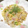 ジョングレ's cooksnap of when they made 簡単♡きざみにんにくde塩辛納豆炒飯♡.