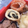 はるにゃ❀'s cooksnap of when they made ■卵1個でお弁当■チーズ海苔巻き卵焼き■.