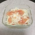 ☆こまっと☆'s cooksnap of when they made 生ハムと新玉ねぎのカンタン酢マリネ☆.