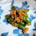 ＊キーツニャン＊'s cooksnap of when they made 香ばしい＊いんげんのピーナッツ味噌和え.