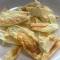 hy5sn's cooksnap of when they made 妊婦のおやつ　ノンフライポテトチップス.