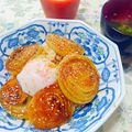 うたかた。's cooksnap of when they made 玉ねぎ好きに！速攻☆てりたまたま丼.