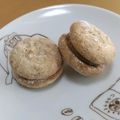 NNGreen's cooksnap of when they made ♥カフェオレマロンクリームサンドブッセ♥.