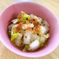 こはる・▽・'s cooksnap of when they made 即席漬けもの＊白菜の昆布茶和え大蒜風味.