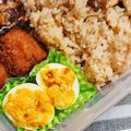 saalalan's cooksnap of when they made ●お弁当に♡ゆで卵のラー油マヨ焼き●.