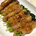 ちょっさん★'s cooksnap of when they made 豚バラの豆苗巻き.