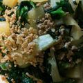 ハチロペ55's cooksnap of when they made ★大根とひき肉の甘味噌煮★.