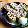 Miiyasusho's cooksnap of when they made ひじきの煮物で玉子焼き.