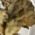 ニャンコリッキー's cooksnap of when they made ☆こどもも大スキまいたけの天ぷら☆.
