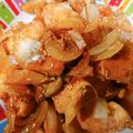 ＭＩ−ＳＡＮ's cooksnap of when they made 鶏胸肉と新玉ねぎの塩麹炒め.
