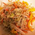 みりん調味料's cooksnap of when they made ツナともやし、パプリカの炒め物.