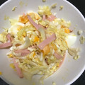125511's cooksnap of when they made 白菜とハムとゆで卵のサラダ.