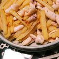 4怪獣mama's cooksnap of when they made 簡単❤イカとじゃがいもの麺つゆバター炒め.