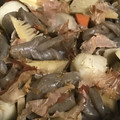 めがねりんご's cooksnap of when they made 麺つゆで簡単！里芋とごぼうと蒟蒻の土佐煮.