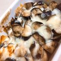 riri58's cooksnap of when they made なすのみそマヨチーズ焼き.