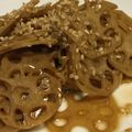 ガッチャン5's cooksnap of when they made きんぴら蓮根(甘め).
