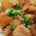 べるＬ＠ＮＩ's cooksnap of when they made 放置で完成ど定番☆手羽元と大根の煮物.