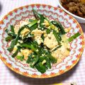 ♡愛莉mama♡'s cooksnap of when they made 簡単にら玉豆腐炒め.