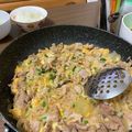 Minnie･∀･★'s cooksnap of when they made 焼肉のたれで簡単☆ガッツリ♪豚・玉・丼♫.