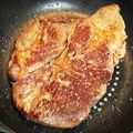 みこたーたん's cooksnap of when they made 牛リブロースステーキとフライドポテト.
