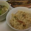 すますまhouse's cooksnap of when they made 美味すぎ！ベーコンとアサリの炊き込みご飯.