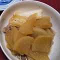 nekotoshi's cooksnap of when they made 【ホットクック】牛こま切れと大根の煮物.