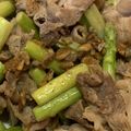 クック95HY15☆'s cooksnap of when they made 鶏肉とアスパラの黒胡椒炒め.