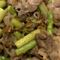 クック95HY15☆'s cooksnap of when they made 鶏肉とアスパラの黒胡椒炒め.