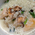 Kumaorange's cooksnap of when they made 鮭とほうれん草のミルクスープ.