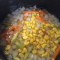 satotenten's cooksnap of when they made 簡単！野菜たっぷりコンソメスープ.