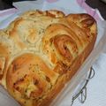 chikoco☆'s cooksnap of when they made ふんわり紅茶香る♡オレンジとクリチのパン.