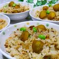 クックI7I5L1☆'s cooksnap of when they made 鶏そぼろベース☆栗と枝豆。混ぜご飯.