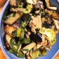ニャンコリッキー's cooksnap of when they made 鶏肉とナスとピーマンの甘辛揚げ.