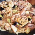 shokororin's cooksnap of when they made とりと蓮根の黒酢炒め.