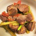 クックVJ2FHK☆'s cooksnap of when they made 簡単！砂肝とアスパラのレモンバター炒め.