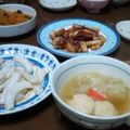 ●那都●'s cooksnap of when they made イカ団子とキャベツのスープ♪.