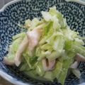けっちゃま's cooksnap of when they made ★いかとキャベツの辛子マヨサラダ★.