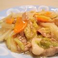 イエローバード's cooksnap of when they made 家族でワイワイ回鍋肉丼/離乳食取り分け有.