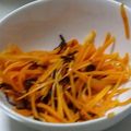 ヨシヨッシー's cooksnap of when they made ササッと副菜！炒めない人参シリシリ.
