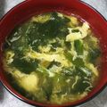 もんぞぅ's cooksnap of when they made ほうれん草　かき玉汁.