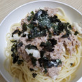 mocao's cooksnap of when they made のせるだけ☆さば缶マヨネーズの和風パスタ.