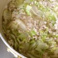 FUKUFUKU♪'s cooksnap of when they made 鶏ひき肉と白菜カブのあっさり煮.