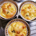 るん2's cooksnap of when they made HMで簡単☆りんごとさつまいもマフィン☆.