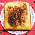 こげ岡's cooksnap of when they made マヨネーズ＆だしの素トースト.