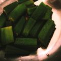 まーく71's cooksnap of when they made めんつゆで♡おくらのお浸し.