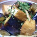 ミッチェルズ's cooksnap of when they made ナスと厚揚げのガーリック、ソテー♫♬.