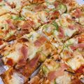 キャナママ's cooksnap of when they made パンの耳でピザ♪.